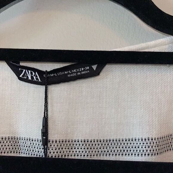 Zara BEADED KAFTAN DRESS Size M-L - Picture 4 of 12